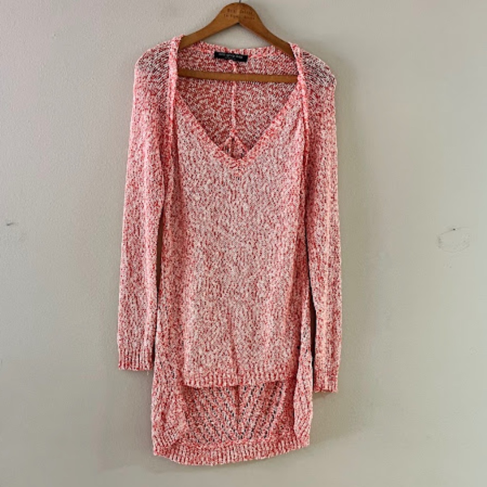 One Grey Day Los Angeles Boucle Sweater, Sz M, EUC